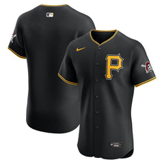 Pittsburgh Pirates Nike Alternate Vapor Premier Elite Patch Jersey - MLB