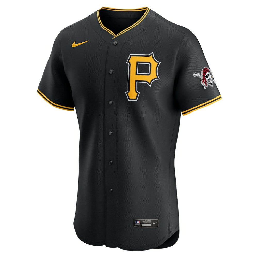Pittsburgh Pirates Nike Alternate Vapor Premier Elite Patch Jersey - MLB