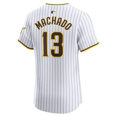 Manny Machado San Diego Padres Nike Home Elite Jersey - MLB