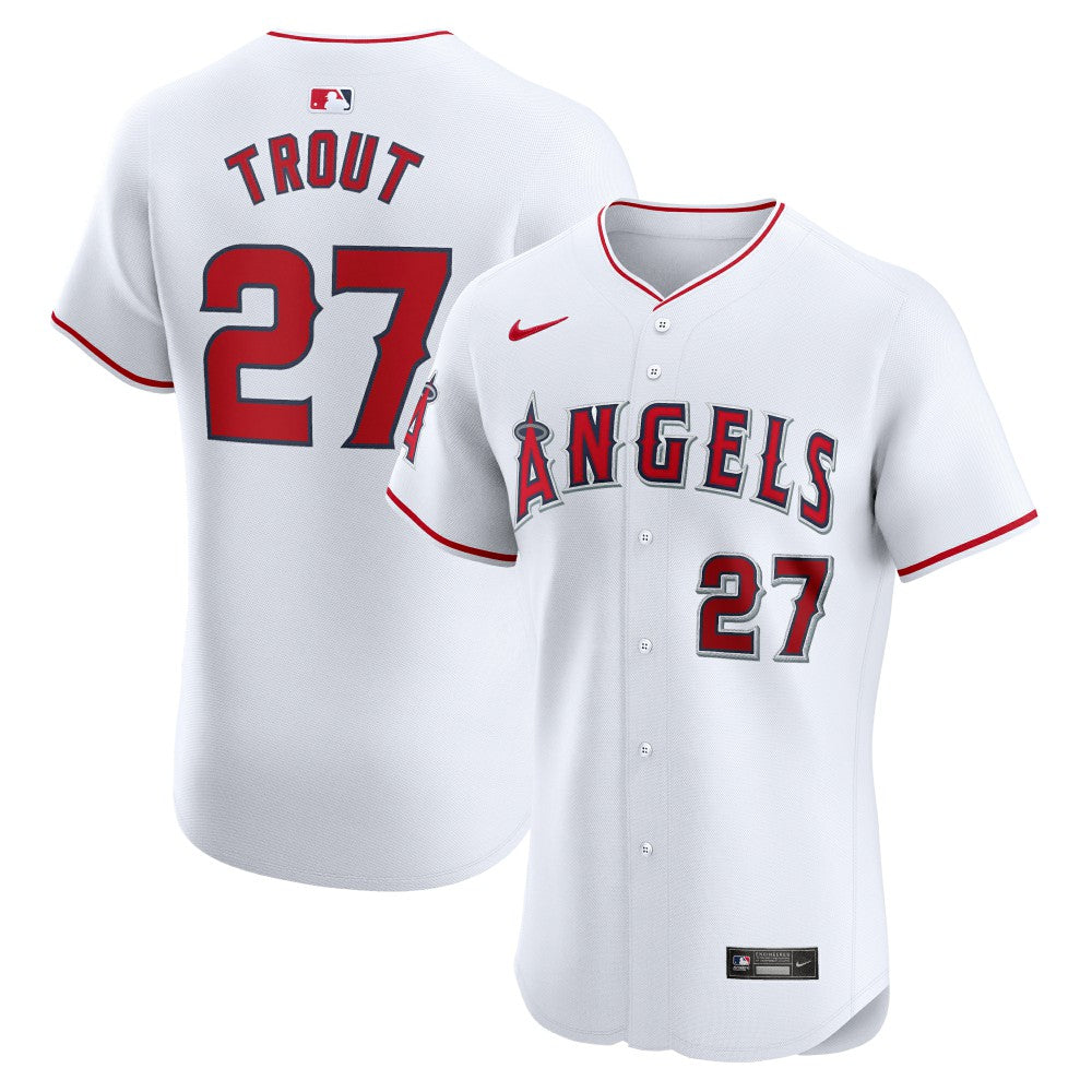 Mike Trout Los Angeles Angels Nike Home Elite Player Jersey - MLB