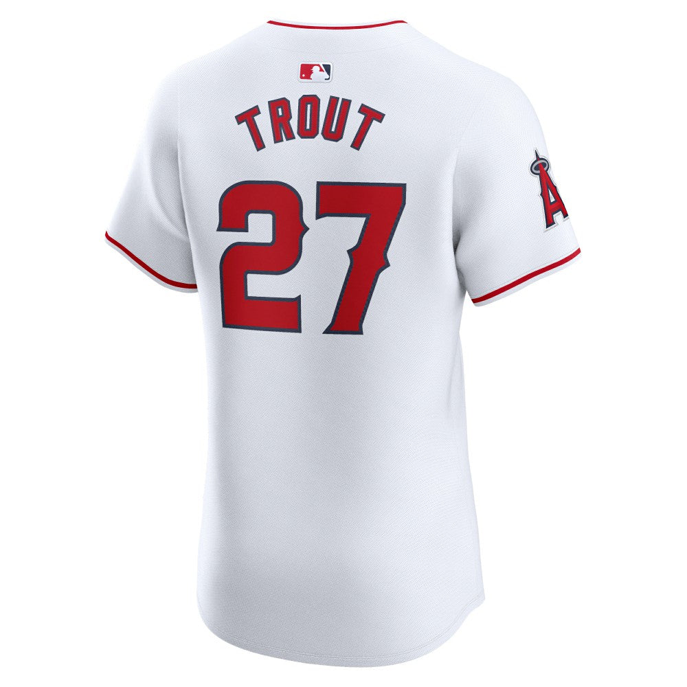 Mike Trout Los Angeles Angels Nike Home Elite Player Jersey - MLB