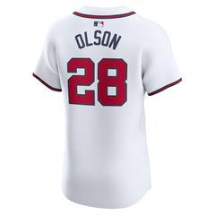 Matt Olson Atlanta Braves Nike Home Elite Player Jersey - MLB