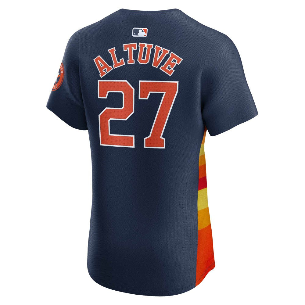 Jose Altuve Houston Astros Nike Alternate Elite Player Jersey - MLB
