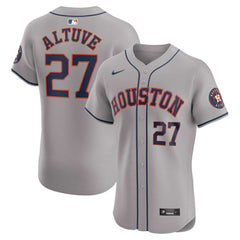 Jose Altuve Houston Astros Nike Road Elite Player Jersey - MLB