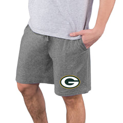 Green Bay Packers Concepts Sport Quest Knit Jam Shorts Charcoal | NFL