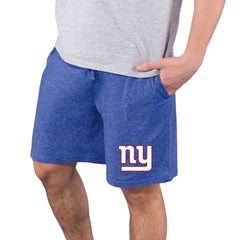 New York Giants Concepts Sport Quest Knit Jam Shorts Royal | NFL