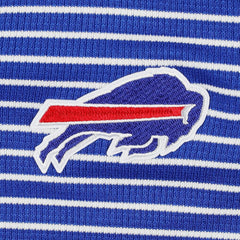 Buffalo Bills Antigua Women's Maverick Waffle Henley Long Sleeve T-Shirt Royal | NFL
