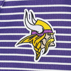 Minnesota Vikings Antigua Women's Maverick Waffle Henley Long Sleeve T-Shirt Purple | NFL