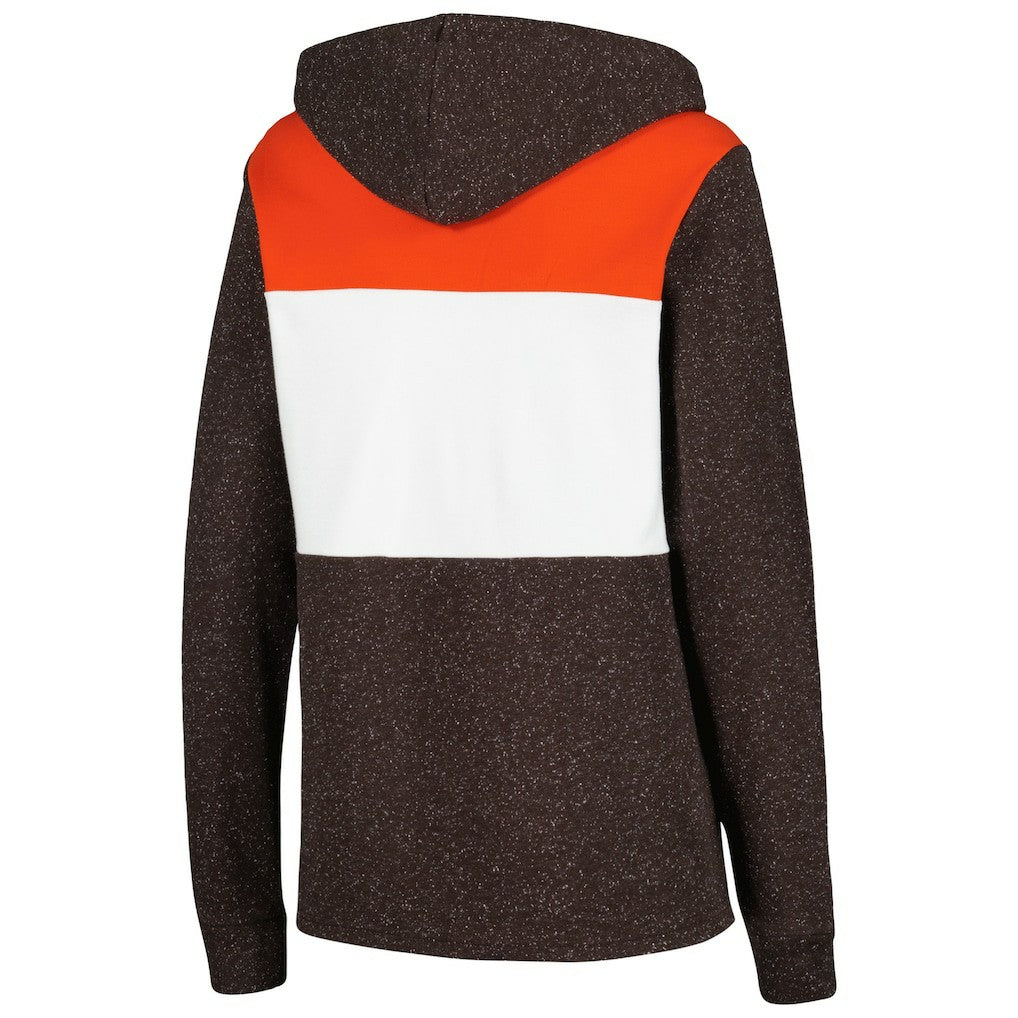 Cleveland Browns Antigua Women's Wicket Pullover Hoodie Brown | NFL