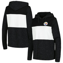 Pittsburgh Steelers Antigua Women's Wicket Pullover Hoodie Black | NFL