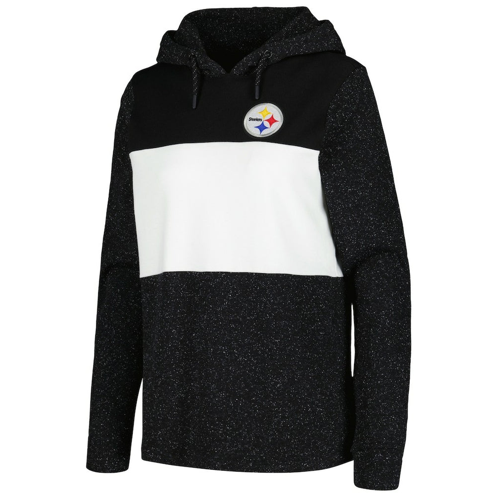 Pittsburgh Steelers Antigua Women's Wicket Pullover Hoodie Black | NFL