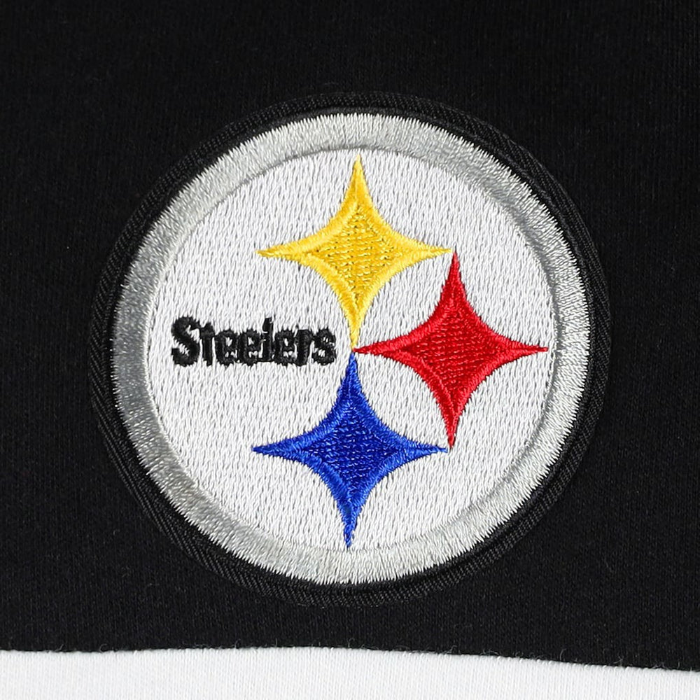 Pittsburgh Steelers Antigua Women's Wicket Pullover Hoodie Black | NFL
