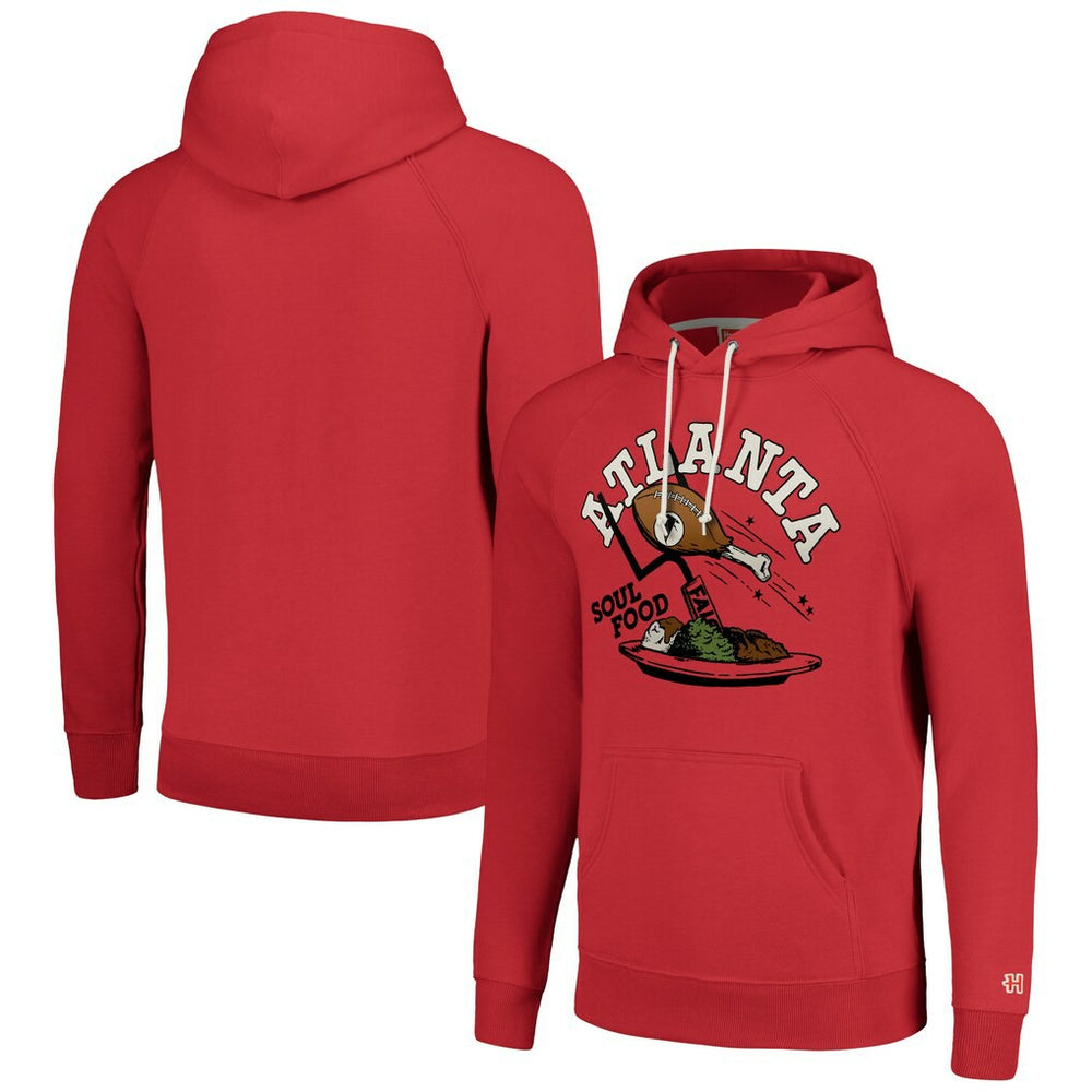 Atlanta Falcons Homage Unisex NFL x Guy Fieri’s Flavortown Tri-Blend Pullover Hoodie Red | NFL