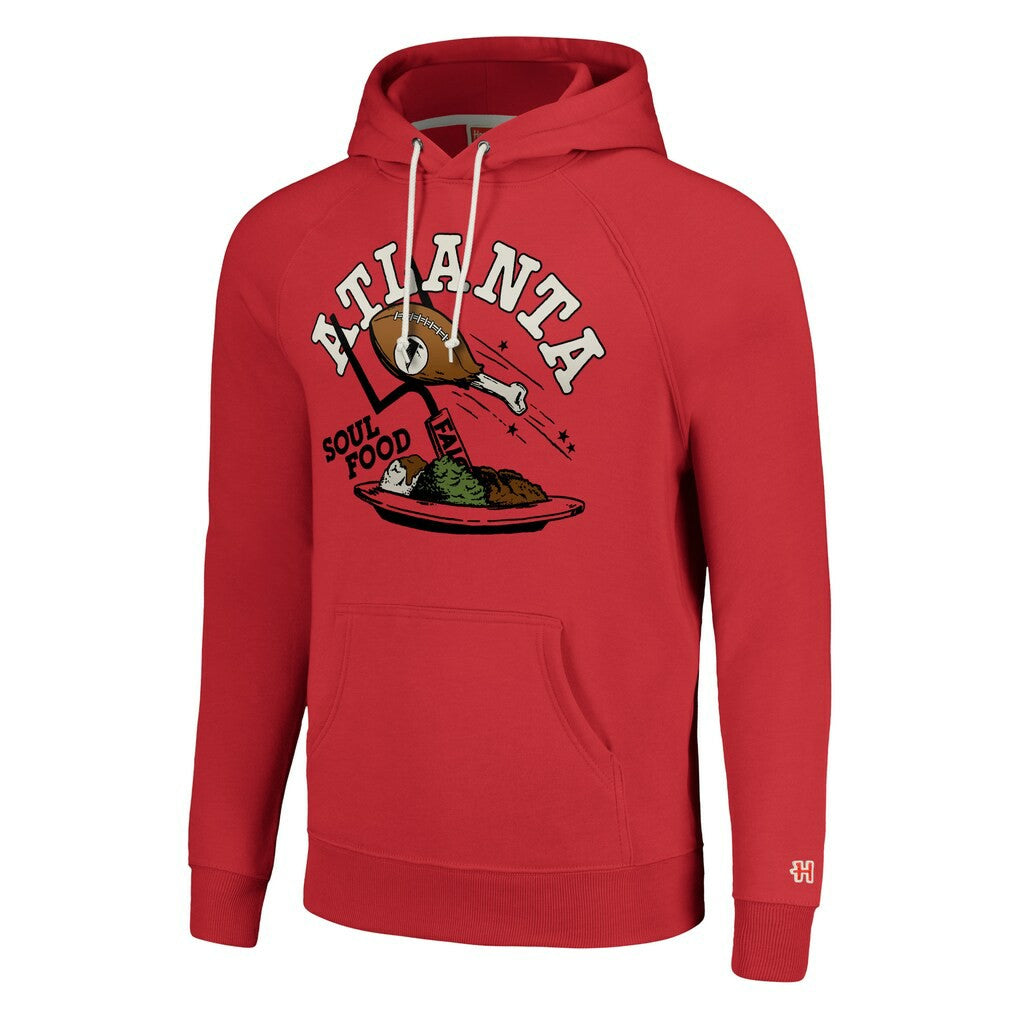 Atlanta Falcons Homage Unisex NFL x Guy Fieri’s Flavortown Tri-Blend Pullover Hoodie Red | NFL