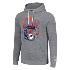 Buffalo Bills Homage Unisex NFL x Guy Fieri’s Flavortown Tri-Blend Pullover Hoodie Gray | NFL