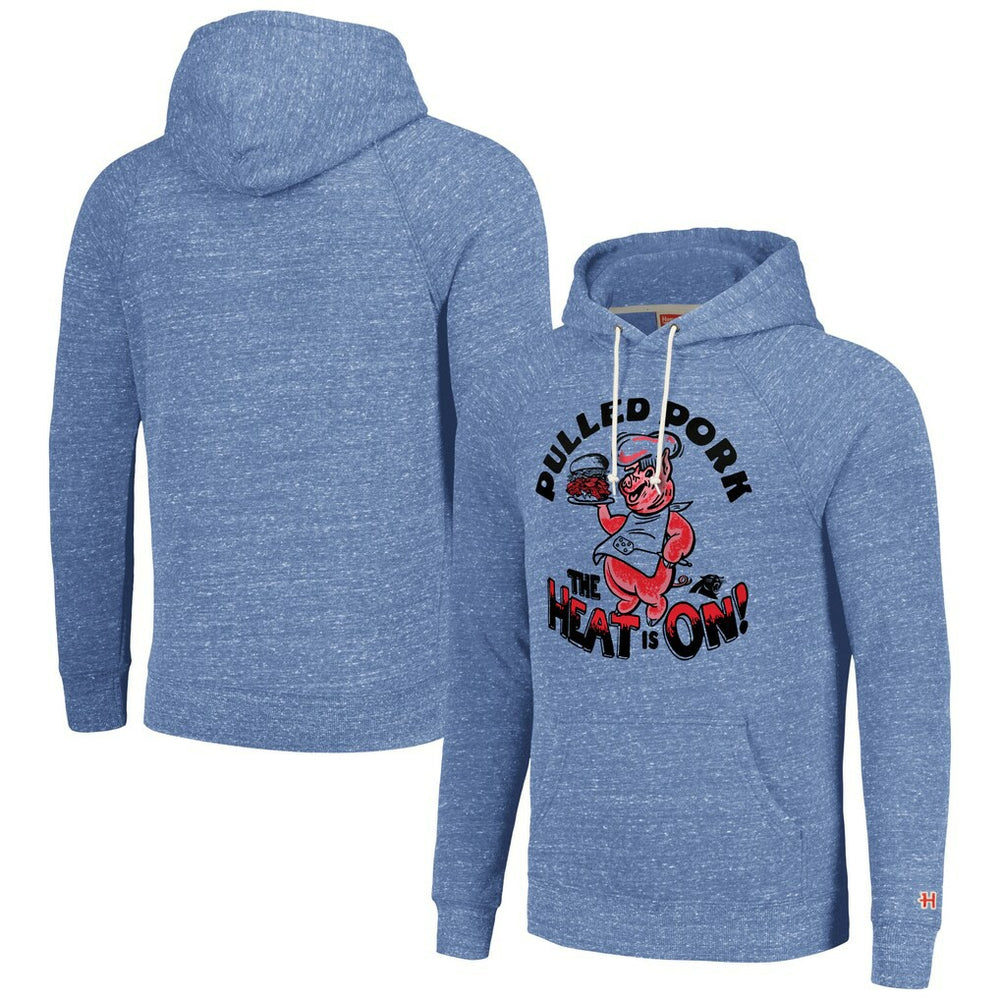 Carolina Panthers Homage Unisex NFL x Guy Fieri’s Flavortown Tri-Blend Pullover Hoodie Light Blue | NFL