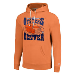 Denver Broncos Homage Unisex NFL x Guy Fieri’s Flavortown Tri-Blend Pullover Hoodie Orange | NFL