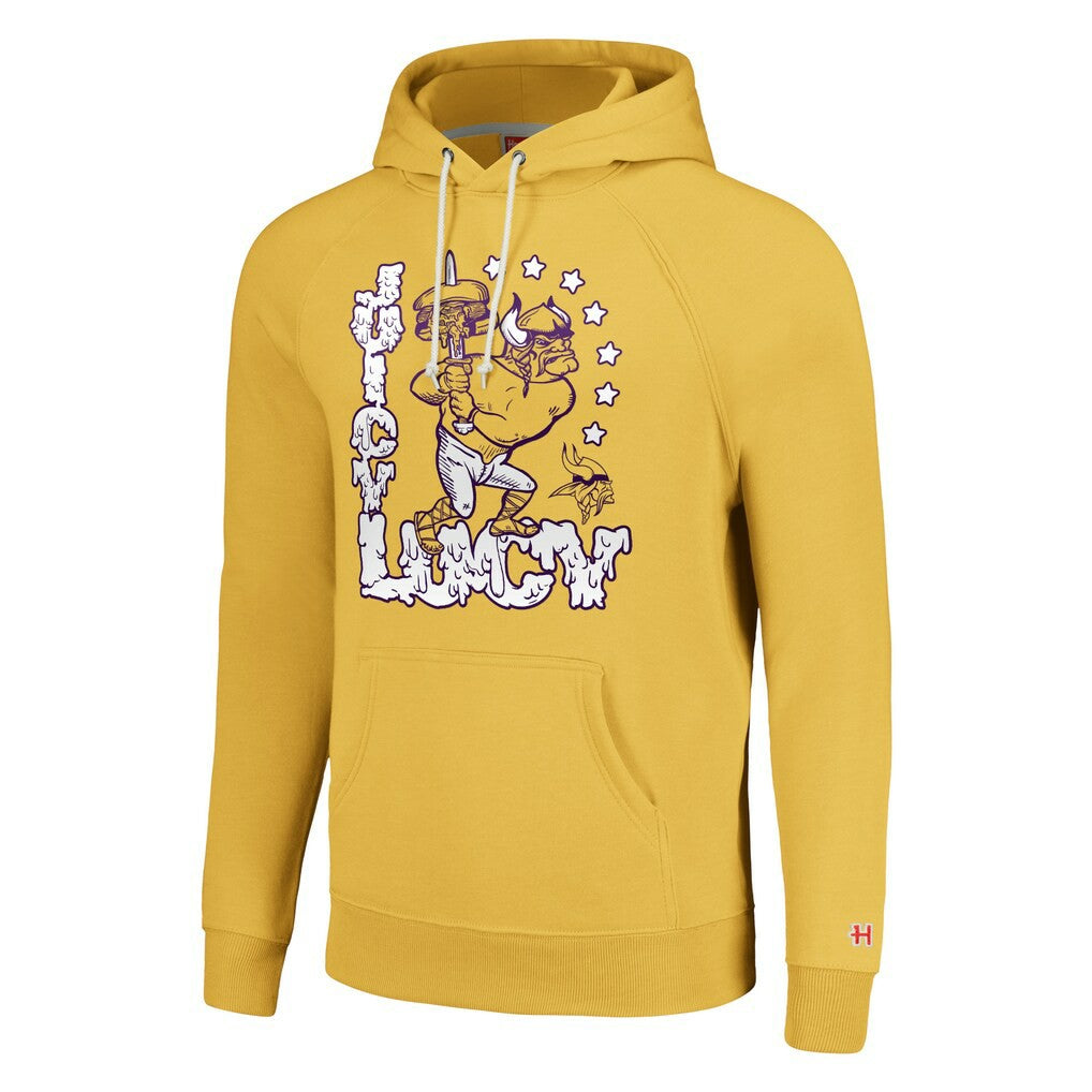 Minnesota Vikings Homage Unisex NFL x Guy Fieri’s Flavortown Tri-Blend Pullover Hoodie Gold | NFL