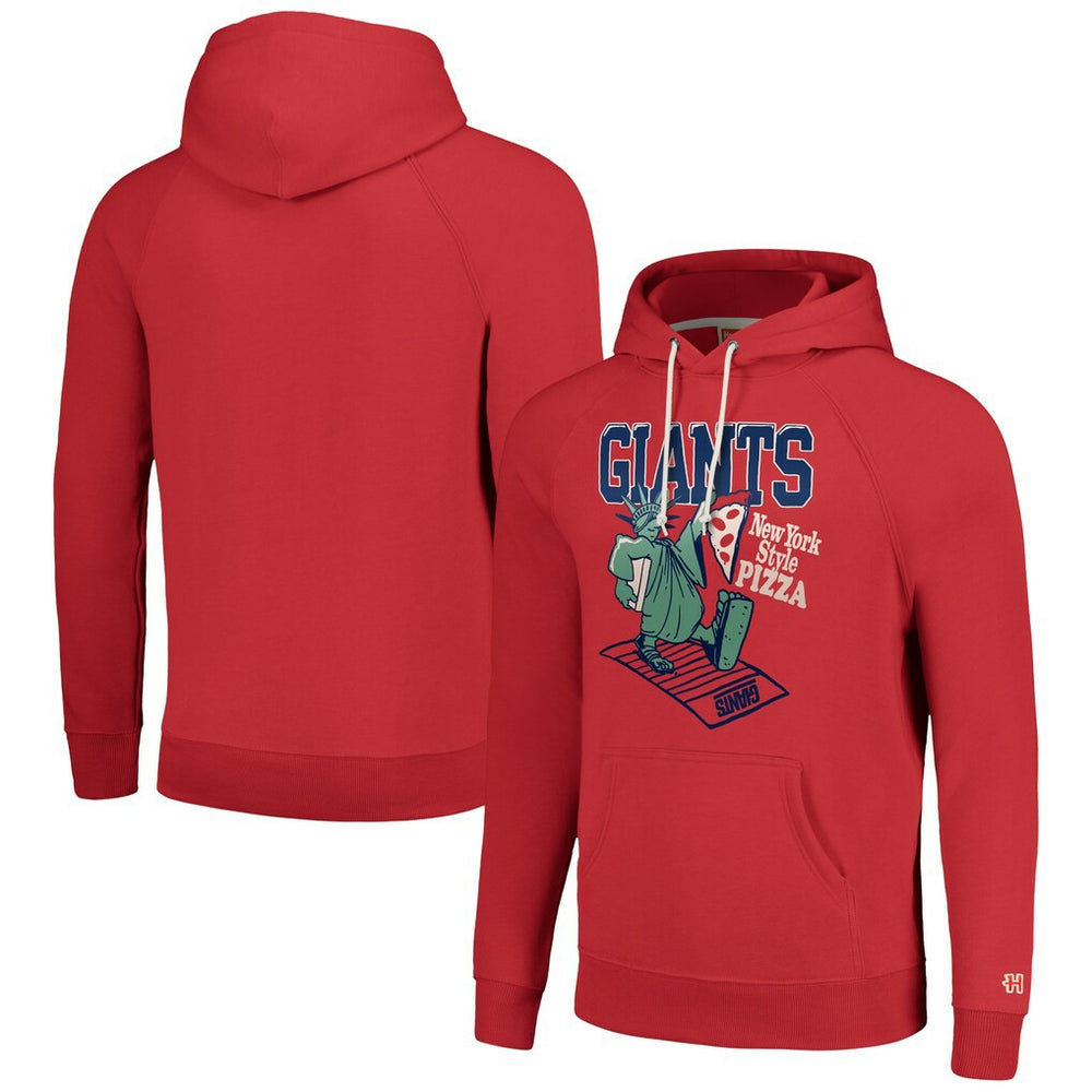 New York Giants Homage Unisex NFL x Guy Fieri’s Flavortown Tri-Blend Pullover Hoodie Red | NFL