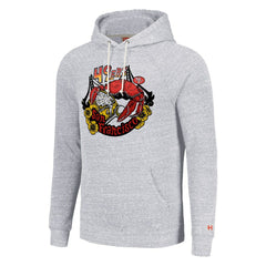 San Francisco 49ers Homage Unisex NFL x Guy Fieri’s Flavortown Tri-Blend Pullover Hoodie Ash | NFL