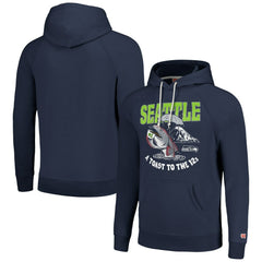 Seattle Seahawks Homage Unisex NFL x Guy Fieri’s Flavortown Tri-Blend Pullover Hoodie Navy | NFL