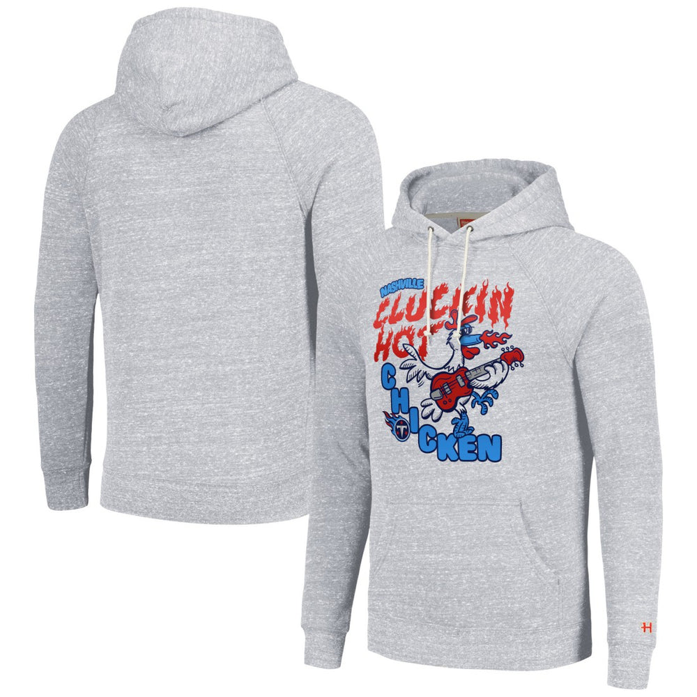 Tennessee Titans Homage Unisex NFL x Guy Fieri’s Flavortown Tri-Blend Pullover Hoodie Ash | NFL