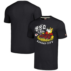 Kansas City Chiefs Homage Unisex NFL x Guy Fieri’s Flavortown Tri-Blend T-Shirt Charcoal | NFL