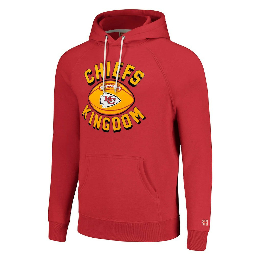 Kansas City Chiefs Homage Unisex Hyperlocal Raglan Pullover Hoodie Red | NFL
