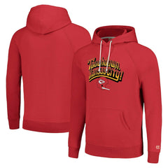Kansas City Chiefs Homage Unisex Hyperlocal Raglan Pullover Hoodie Red | NFL