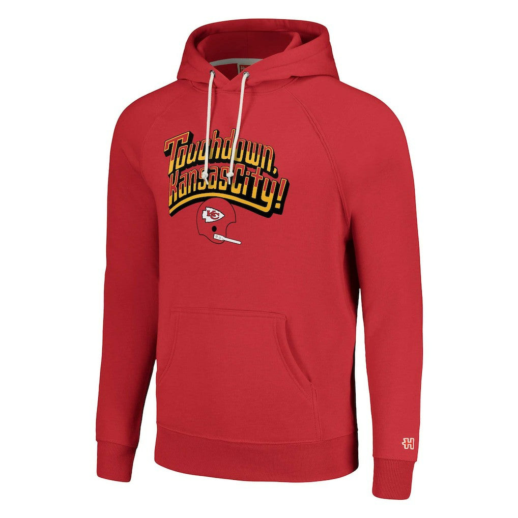 Kansas City Chiefs Homage Unisex Hyperlocal Raglan Pullover Hoodie Red | NFL