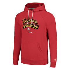 Kansas City Chiefs Homage Unisex Hyperlocal Raglan Pullover Hoodie Red | NFL