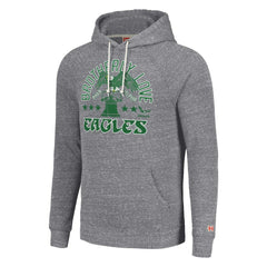 Philadelphia Eagles Homage Unisex Hyperlocal Raglan Pullover Hoodie Gray | NFL