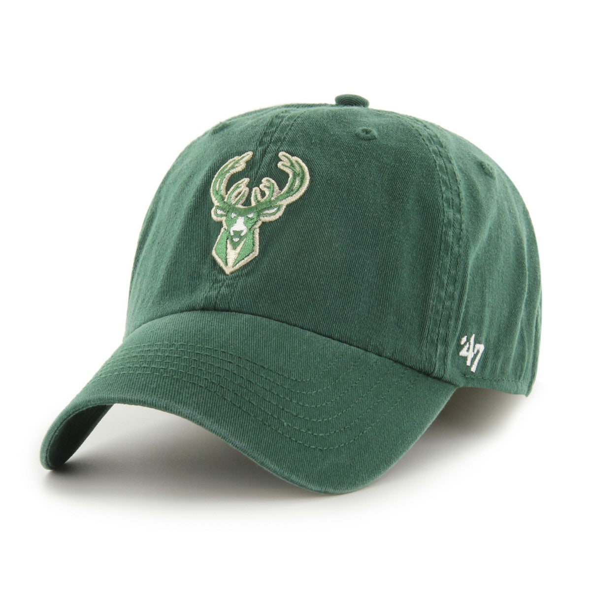 Milwaukee Bucks '47 Classic Franchise Fitted Hat Hunter Green - NBA