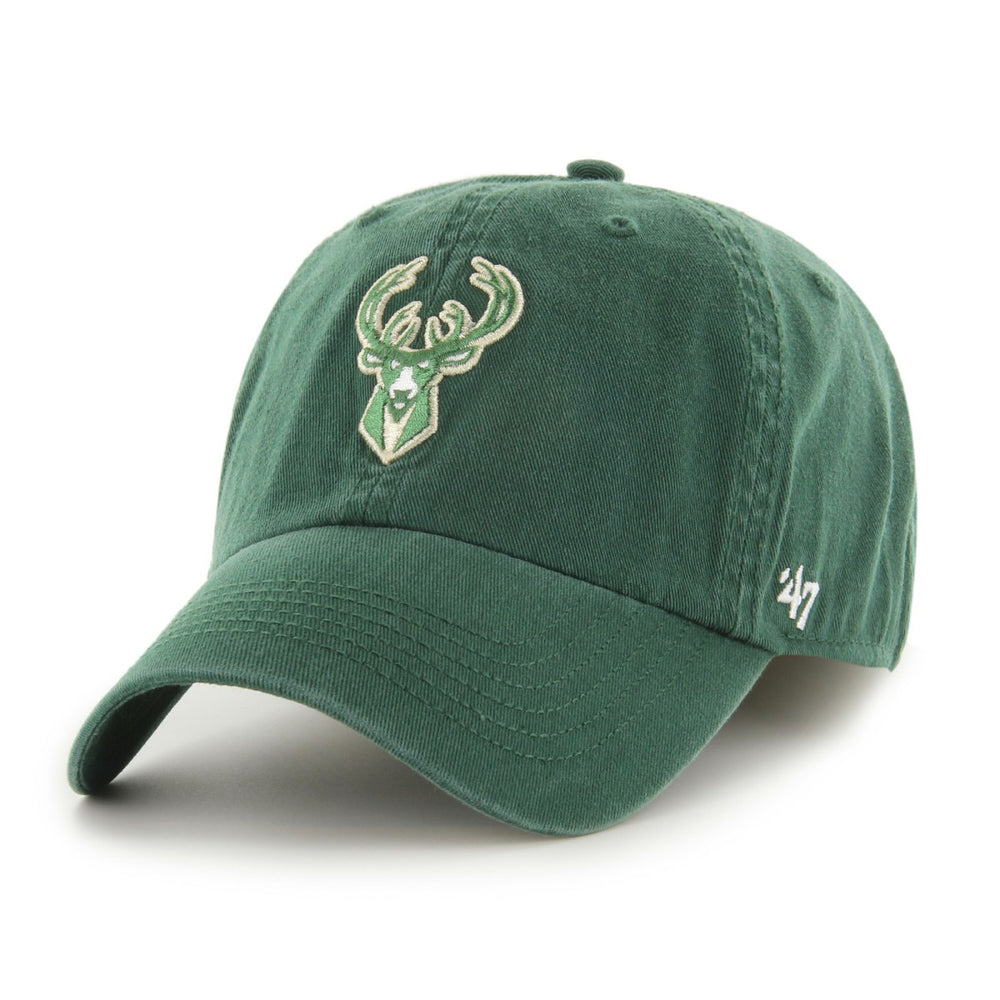 Milwaukee Bucks '47 Classic Franchise Fitted Hat Hunter Green - NBA