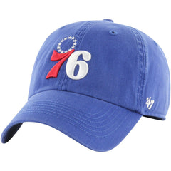 Philadelphia 76ers '47 Alternate Logo Classic Franchise Fitted Hat Royal - NBA