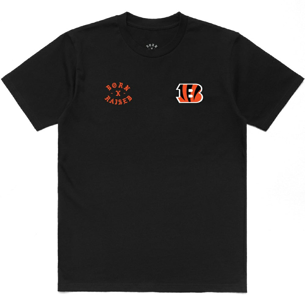 Cincinnati Bengals Born x Raised Unisex T-Shirt Black | NFL