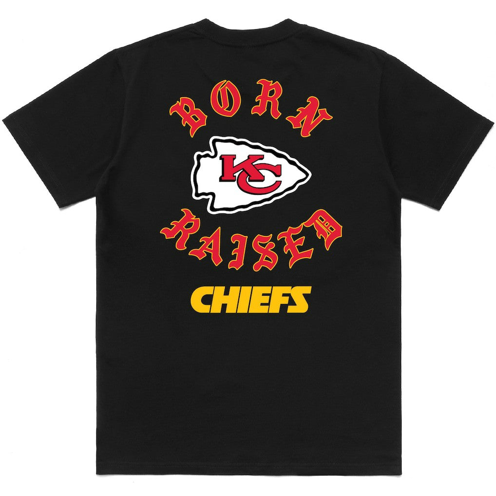 Kansas City Chiefs Born x Raised Unisex T-Shirt Black | NFL