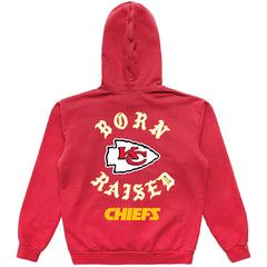Kansas City Chiefs Born x Raised Unisex Pullover Hoodie Red | NFL