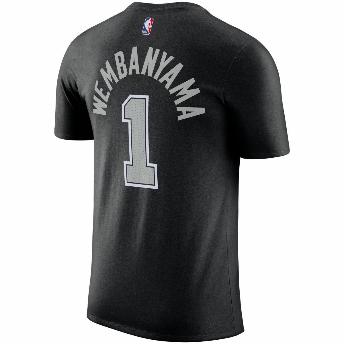 Victor Wembanyama San Antonio Spurs Jordan Brand 2022/23 Statement Edition Name & Number T-Shirt Black - NBA