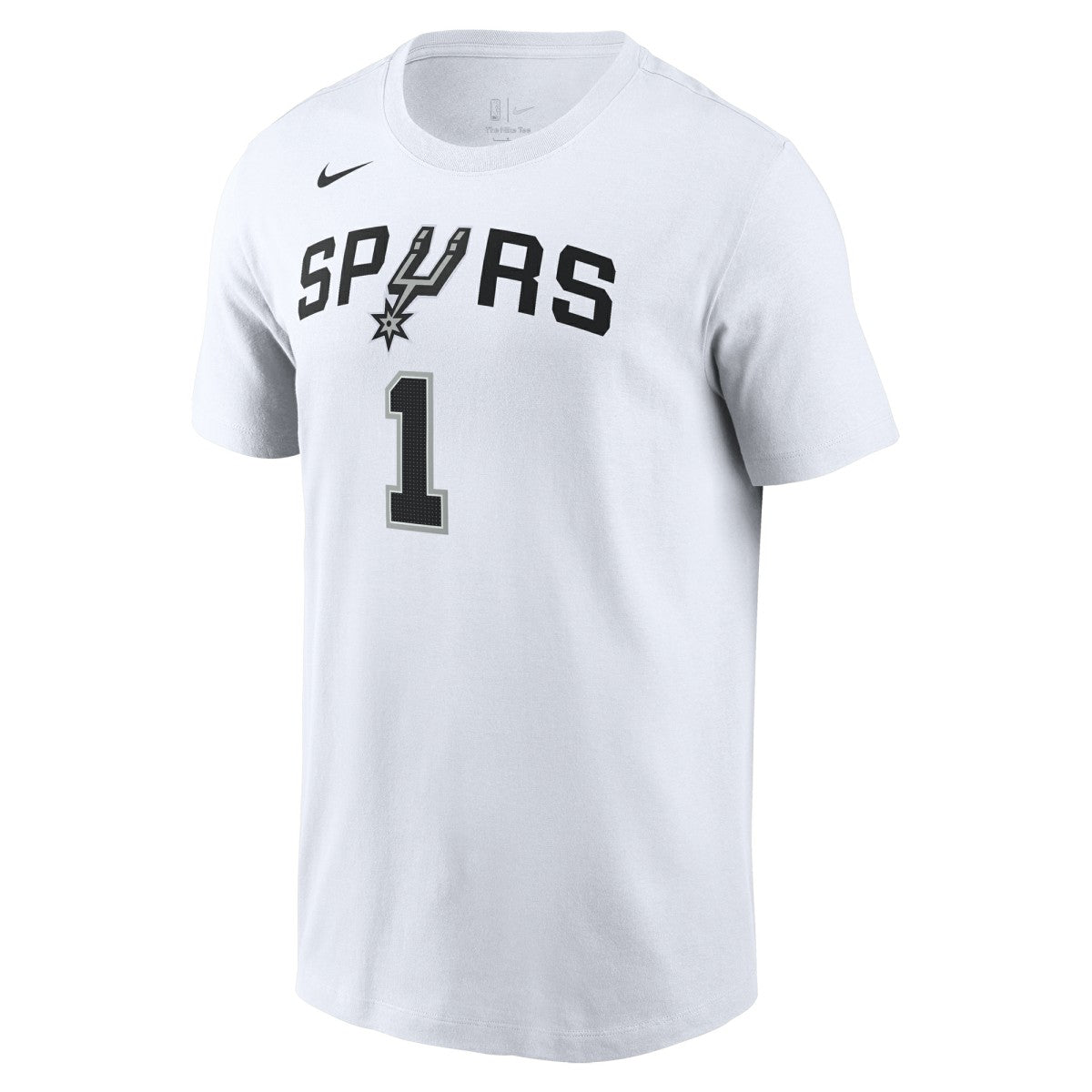 Victor Wembanyama San Antonio Spurs Icon 2022/23 Name & Number T-Shirt White - NBA