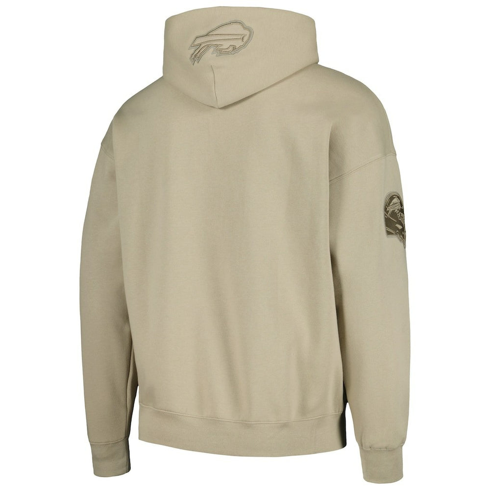 Josh Allen Buffalo Bills Pro Standard Player Name & Number Pullover Hoodie Tan | NFL