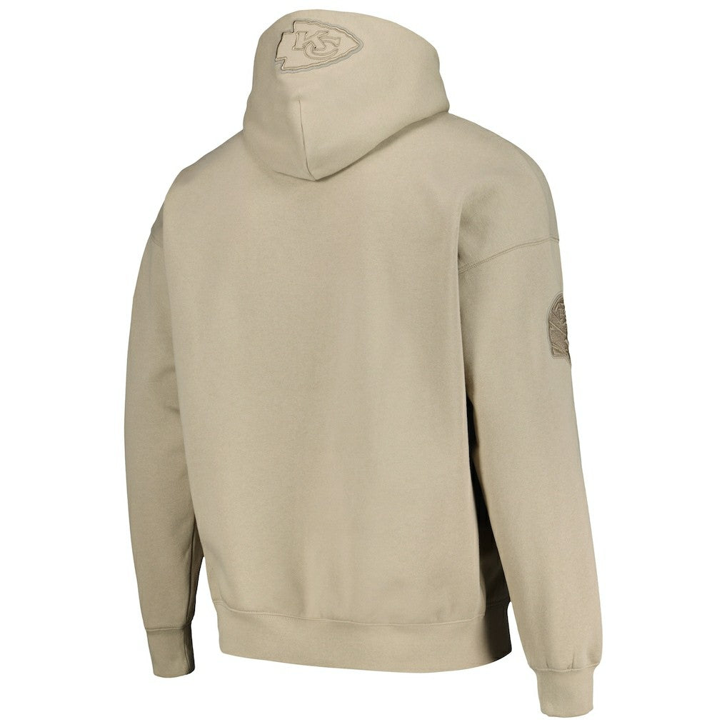 Kansas City Chiefs Pro Standard Player Name & Number Pullover Hoodie Tan | NFL