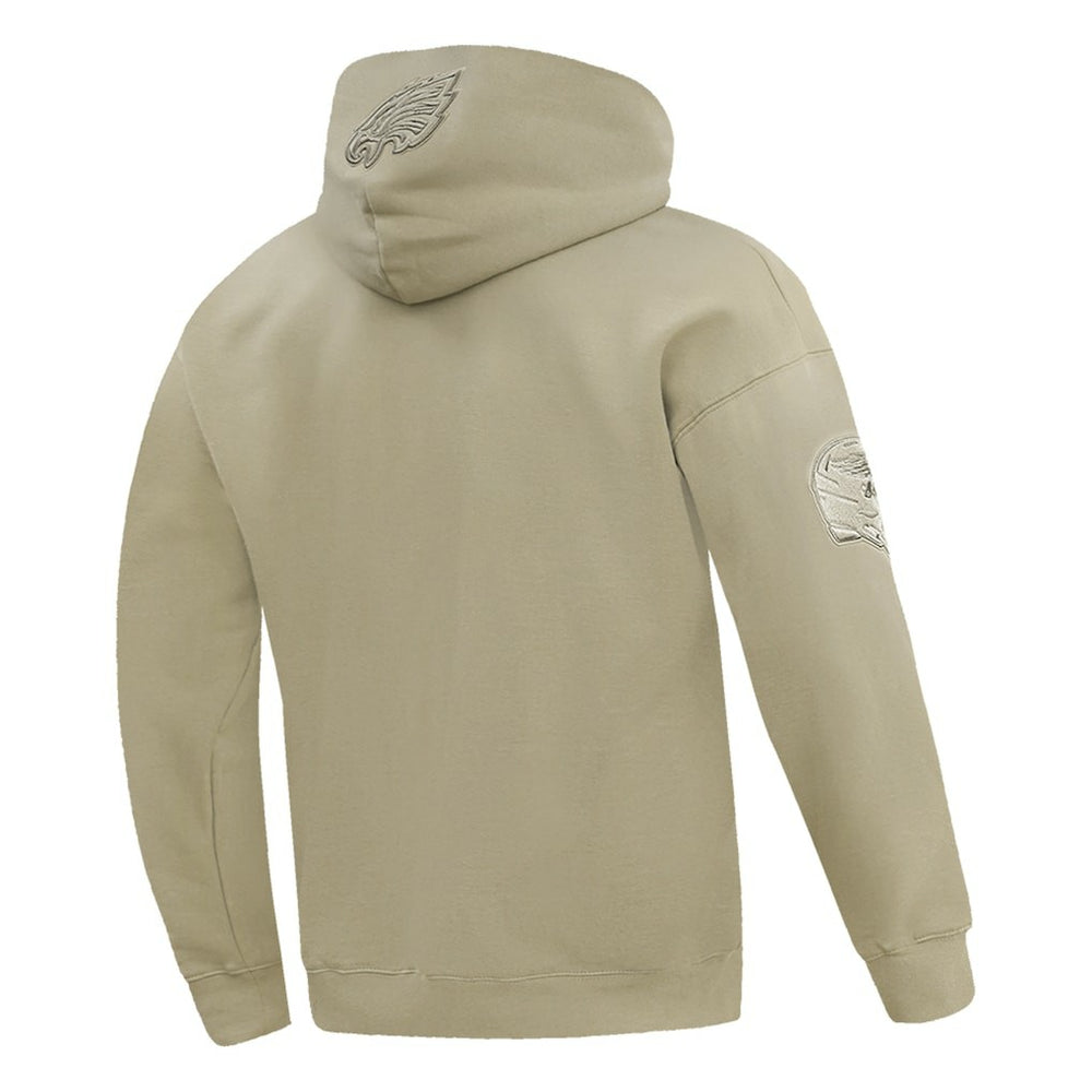 Jalen Hurts Philadelphia Eagles Pro Standard Player Name & Number Pullover Hoodie Tan | NFL