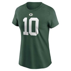 Jordan Love Green Bay Packers Women's Player Name & Number T-Shirt Green | Nike for Sale