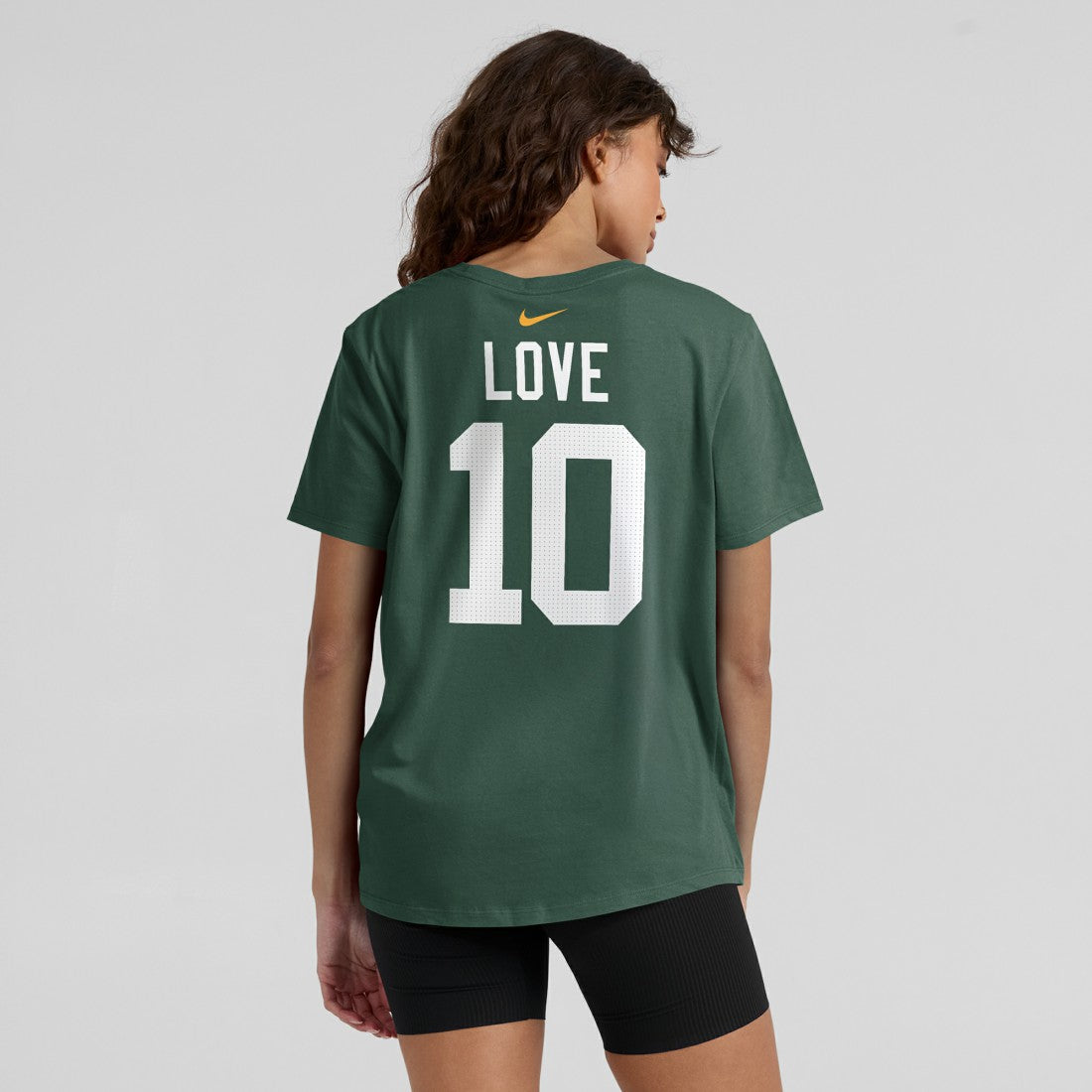 Jordan Love Green Bay Packers Women's Player Name & Number T-Shirt Green | Nike for Sale