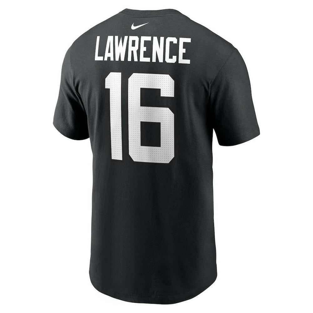 Trevor Lawrence Jacksonville Jaguars Player Name & Number T-Shirt Black | Nike for Sale