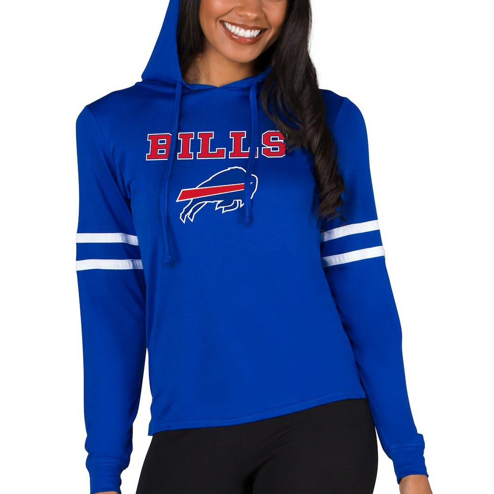 Buffalo Bills Concepts Sport Women's Marathon Lightweight Lounge Pullover Hoodie Royal | NFL