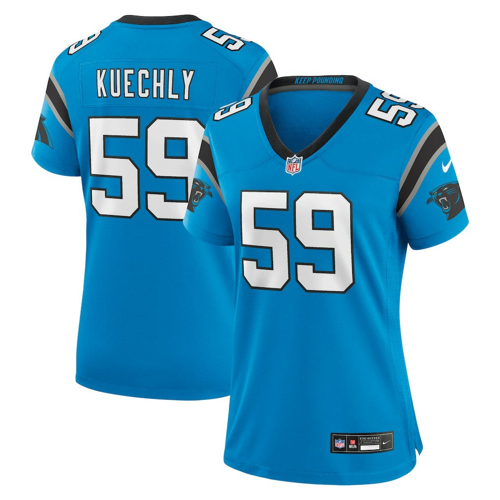 Luke Kuechly Carolina Panthers Women's Retired Player Game Jersey Blue | Nike for Sale