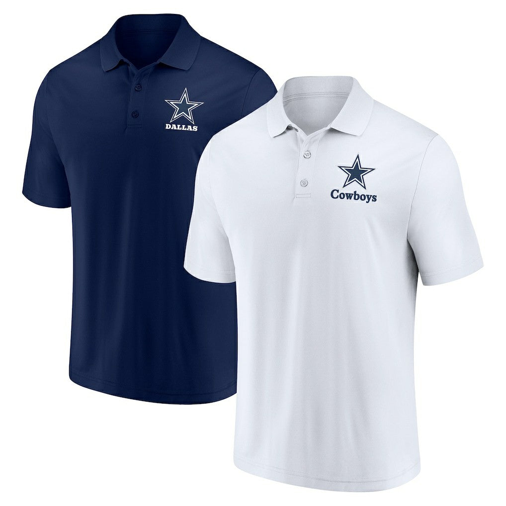 Dallas Cowboys Throwback Polo Combo Set White | Fanatics