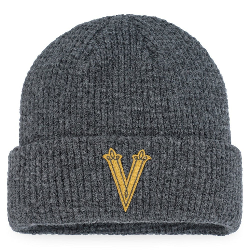 Vegas Golden Knights Fanatics 2024 NHL Winter Classic Fisherman Cuffed Knit Hat - Charcoal - NHL